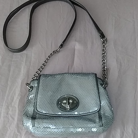 Coach Handbags - Sequin coach crossbody